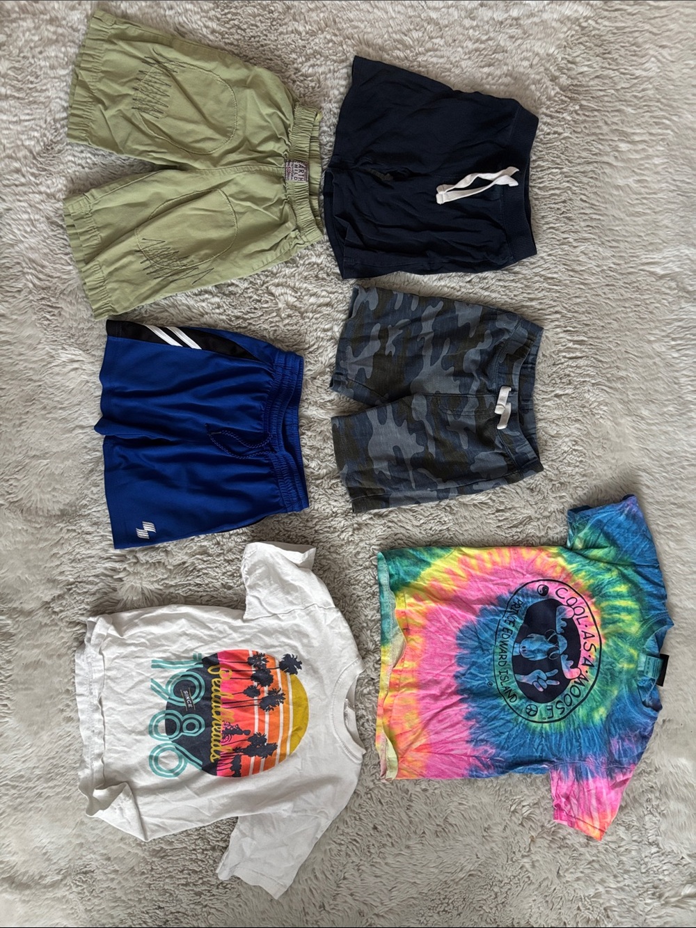 Size 2-4 summer shorts and t-shirts